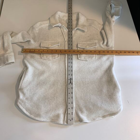 Haven Well Within Jacket Womens XS Extra Small Snow Snap Buttons Fleece Pocket - Picture 7 of 12